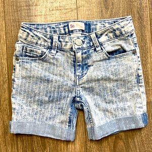 SO girl’s shorts- size 7